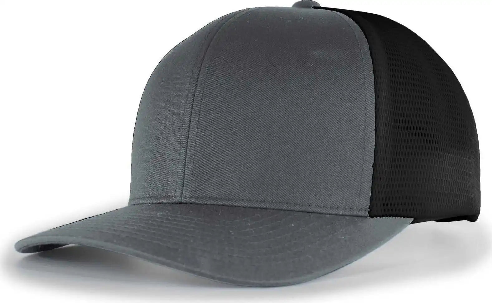 Pacific Headwear P151 Trucker Pacflex Snapback Cap - Graphite Black - Dark Gray / 7’’ 7 7/8’’
