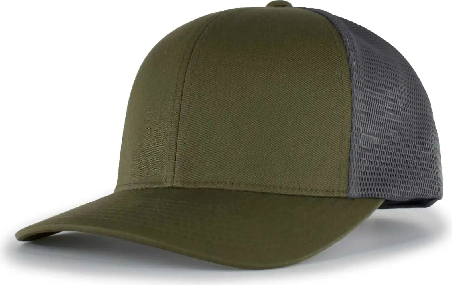 Pacific Headwear P151 Trucker Pacflex Snapback Cap - Moss Graphite - 7’’ - 7 7/8’’