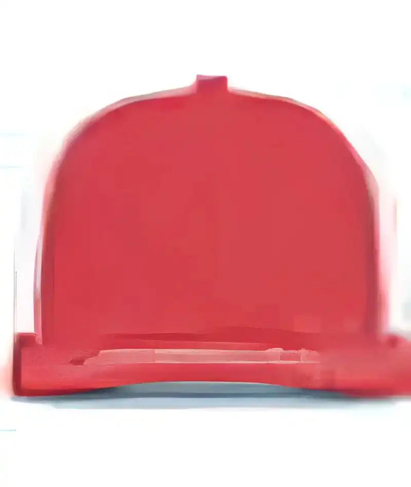 Pacific Headwear P151s Contrast Stitch Trucker Pacflex Snapback Cap - Red White - 7’’ 7 7/8’’