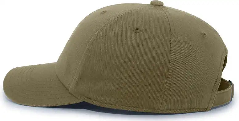 Pacific Headwear P200 Hybrid Cotton Dad Cap - Olive - 7’’ - 7 7/8’’