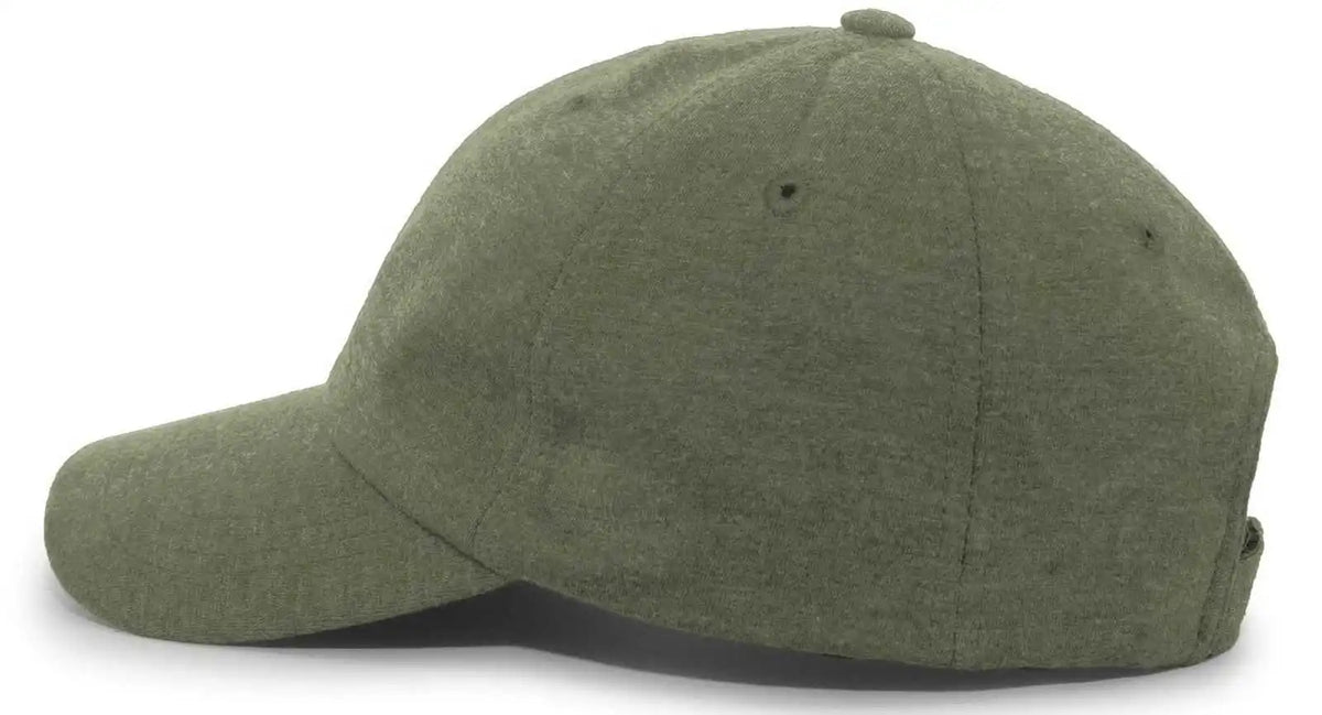 Pacific Headwear P203 Repreve Eco Cap - Olive Heather - 7’’ - 7 7/8’’
