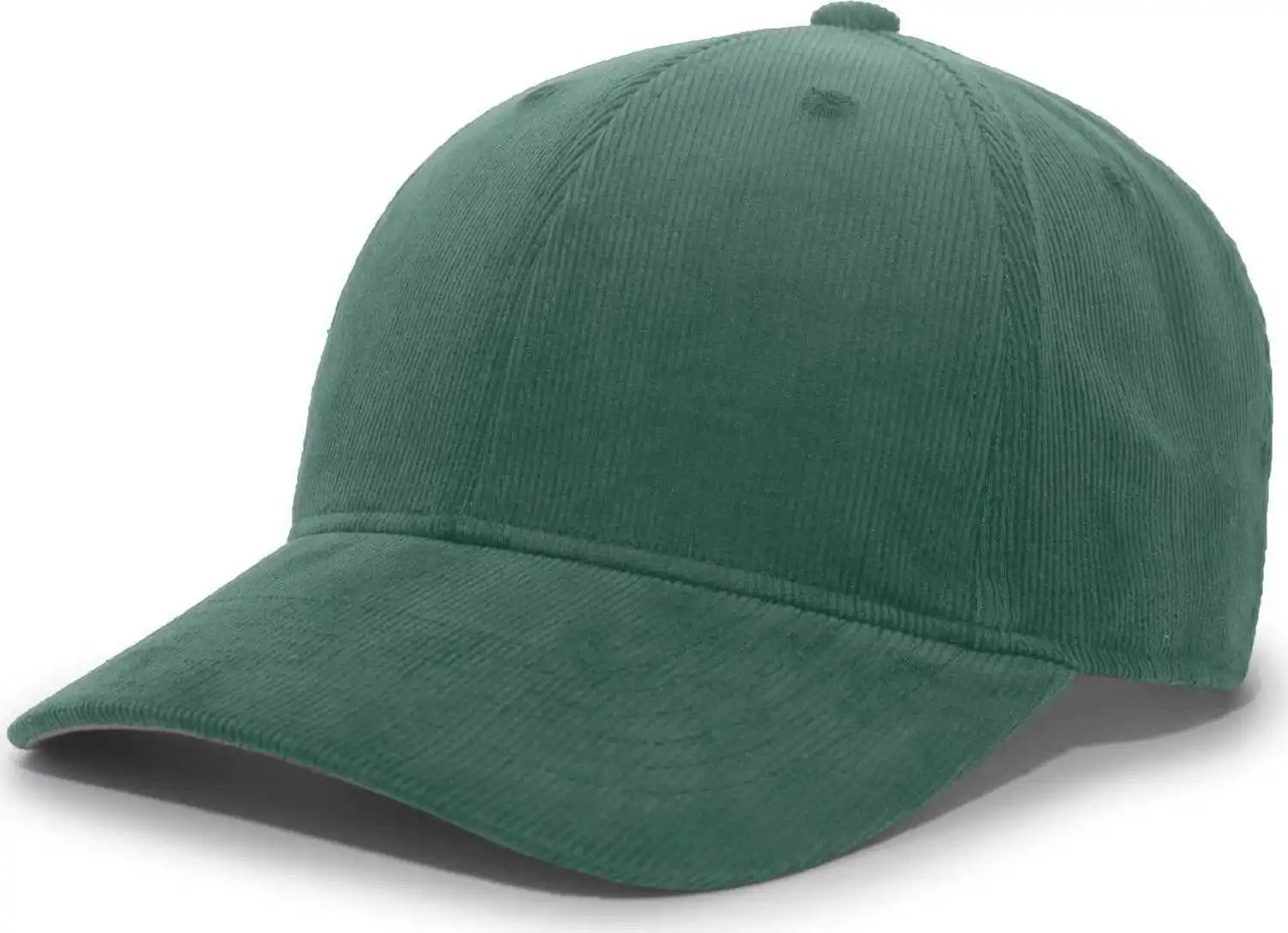 Pacific Headwear P206 Hybrid Corduroy Dad Cap - Olive - 7’’ - 7 7/8’’