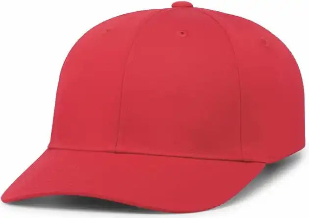 Pacific Headwear P208 Hybrid Snapback Dad Cap - Red - 7’’ - 7 7/8’’