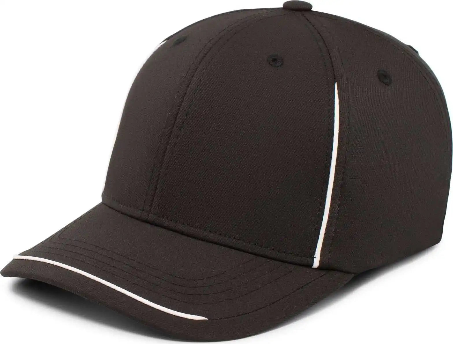 Pacific Headwear P304 Legend Cap - Black White - 6 7/8’’ 7 3/8’’