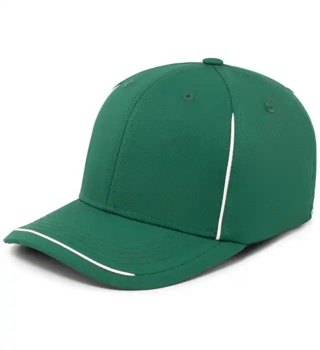 Pacific Headwear P304 Legend Cap - Dark Green White - Forest / 6 7/8’’ 7 3/8’’