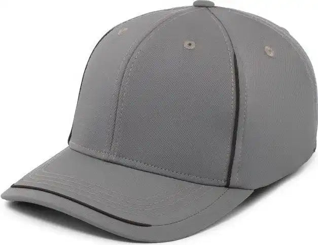 Pacific Headwear P304 Legend Cap - Graphite Black - Dark Gray / 6 7/8’’ 7 3/8’’
