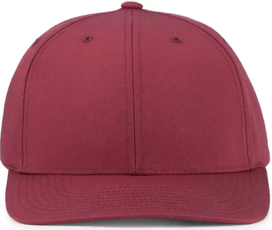 Pacific Headwear P322 Poly/cotton Snapback Cap - Cardinal (sgma) - 6 1/2’’ - 7’’