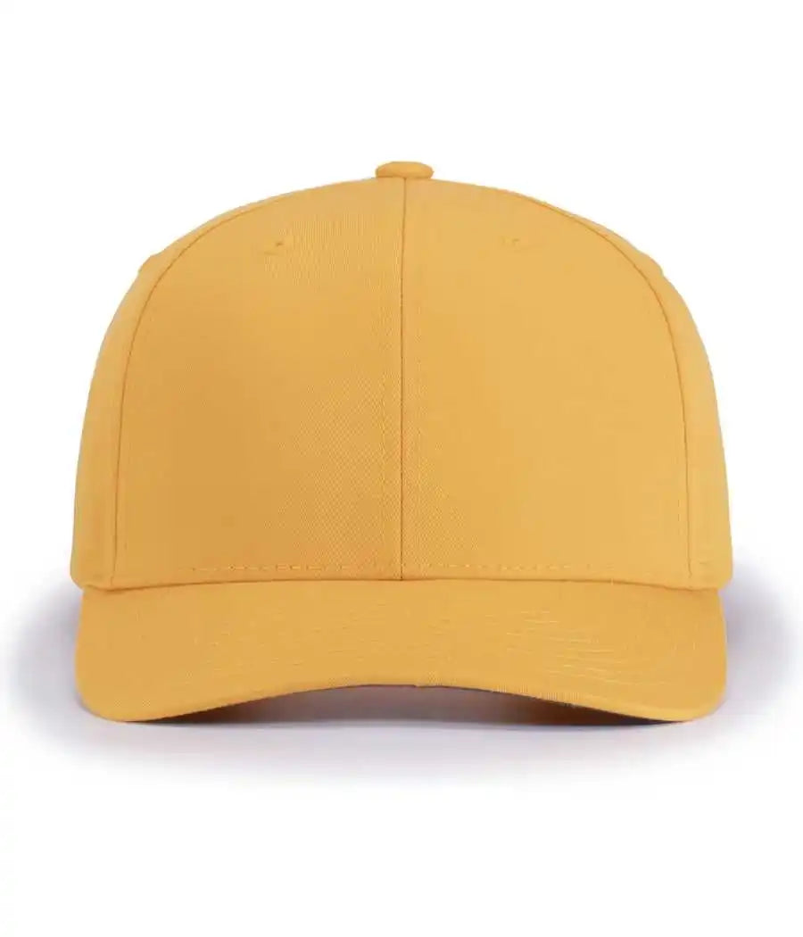 Pacific Headwear P322 Poly/cotton Snapback Cap - Gold - 6 1/2’’ - 7’’
