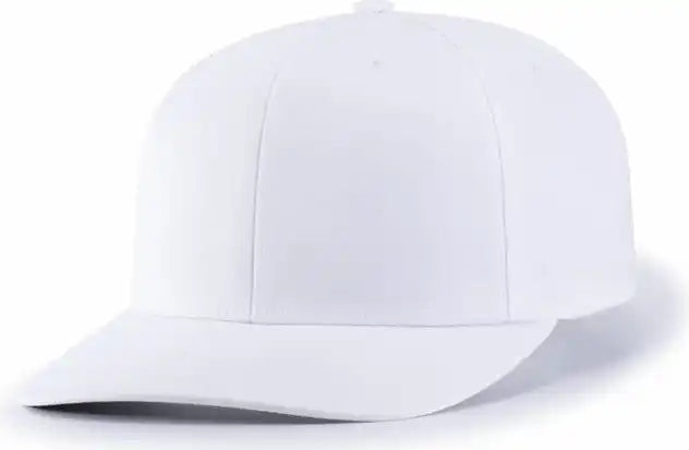 Pacific Headwear P322 Poly/cotton Snapback Cap - White - 6 1/2’’ - 7’’