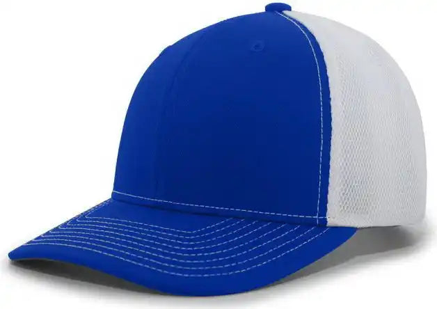 Pacific Headwear P365 Air Mesh Sideline Cap - Royal White - 7’’ - 7 7/8’’