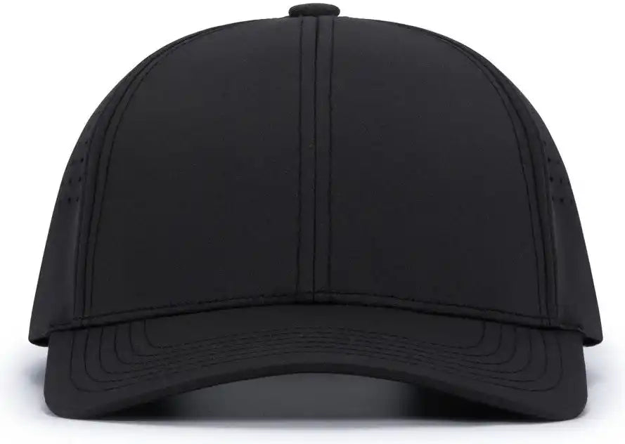Pacific Headwear P413 Lightweight Perforated Snapback - Charcoal - 7’’ - 7 7/8’’