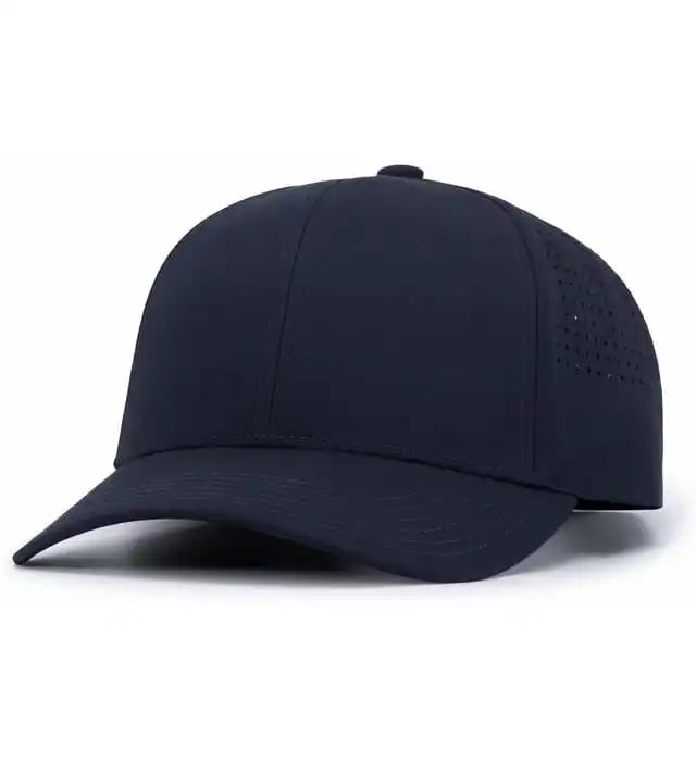 Pacific Headwear P413 Lightweight Perforated Snapback - Navy - 7’’ - 7 7/8’’