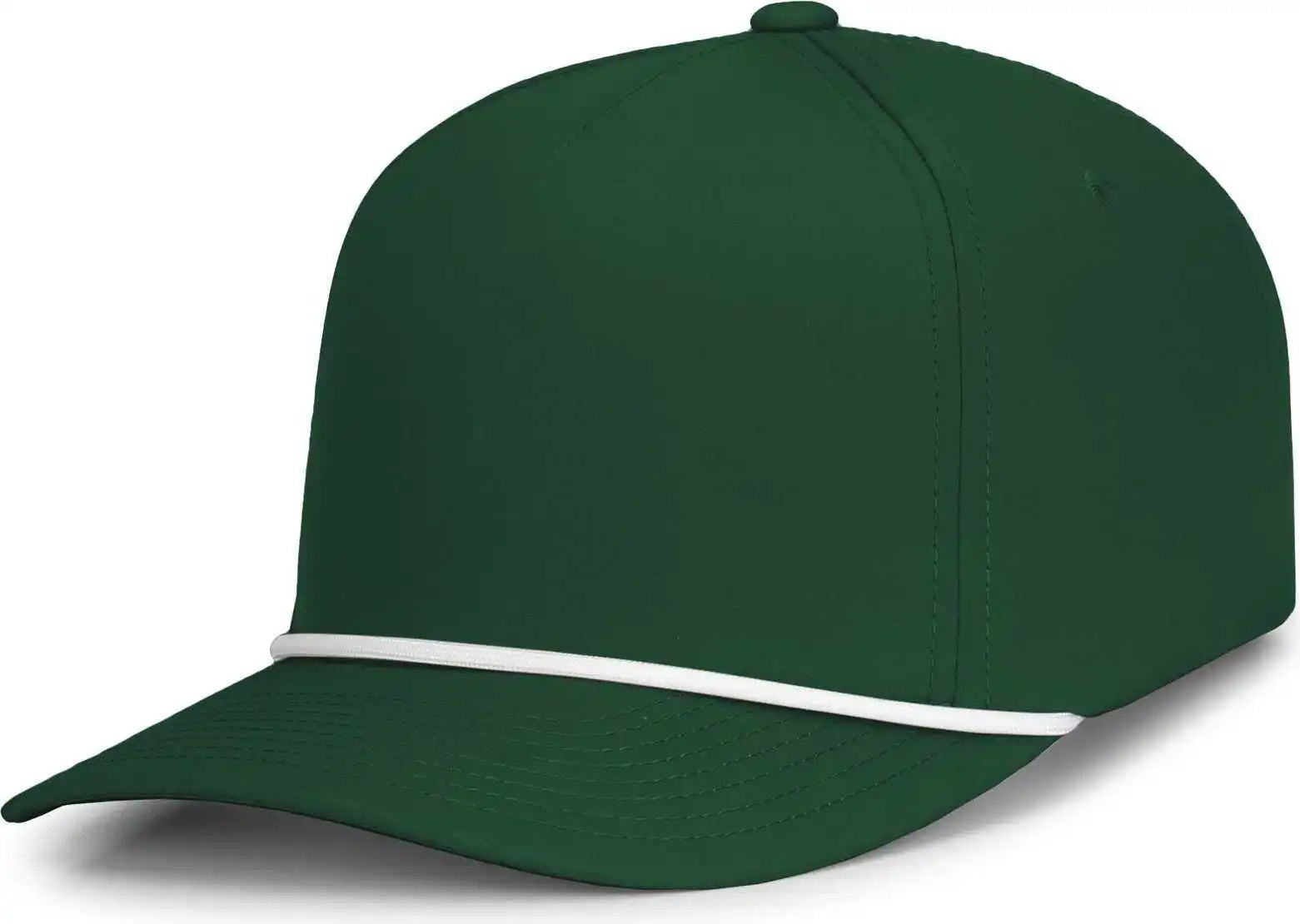 Pacific Headwear P421 Weekender Cap - Dark Green White - Forest / 7’’ 7 7/8’’