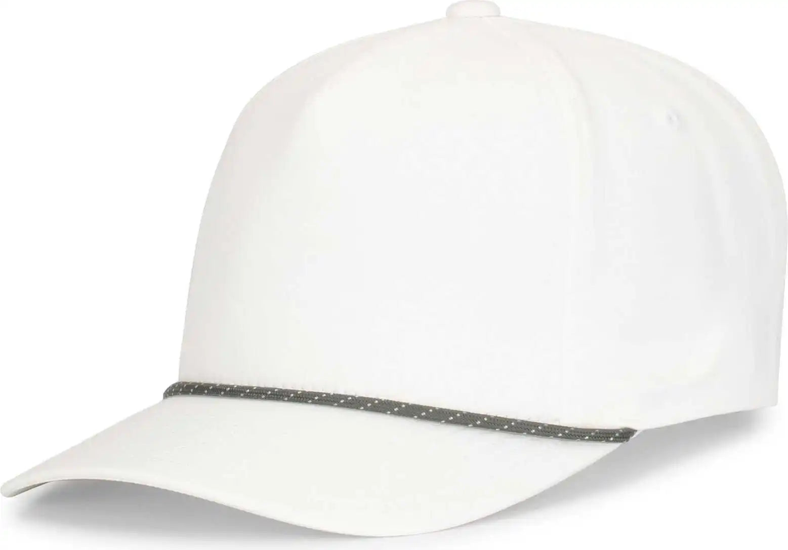 Pacific Headwear P421 Weekender Cap - White Graphite - Dark Gray / 7’’ 7 7/8’’