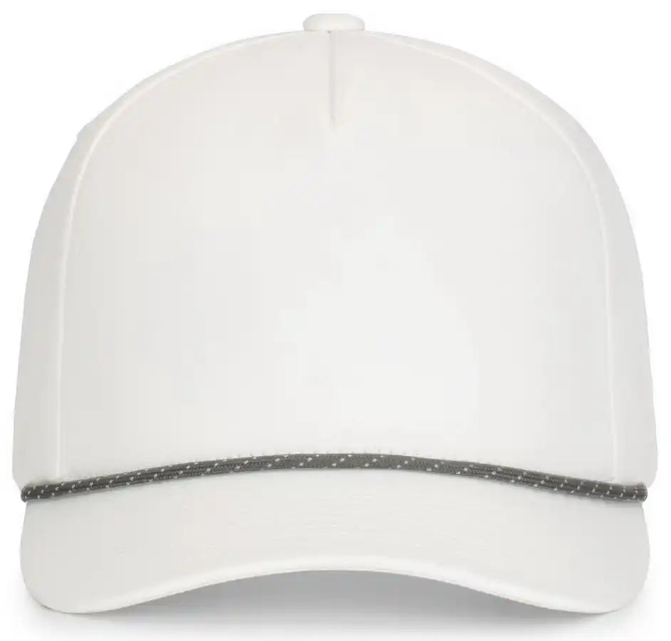 Pacific Headwear P421 Weekender Cap - White Graphite - Dark Gray / 7’’ 7 7/8’’