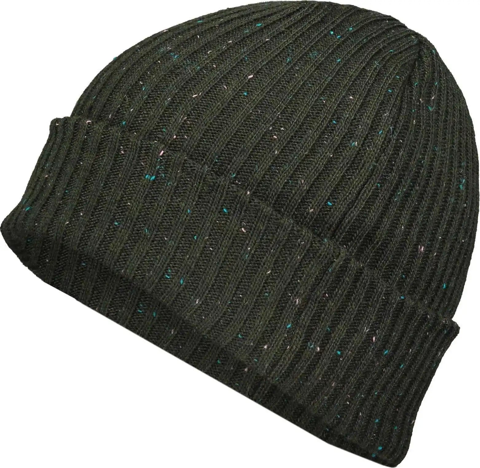 Pacific Headwear P600k Tweed Beanie - Dark Green - Forest / 7’’ - 7 7/8’’