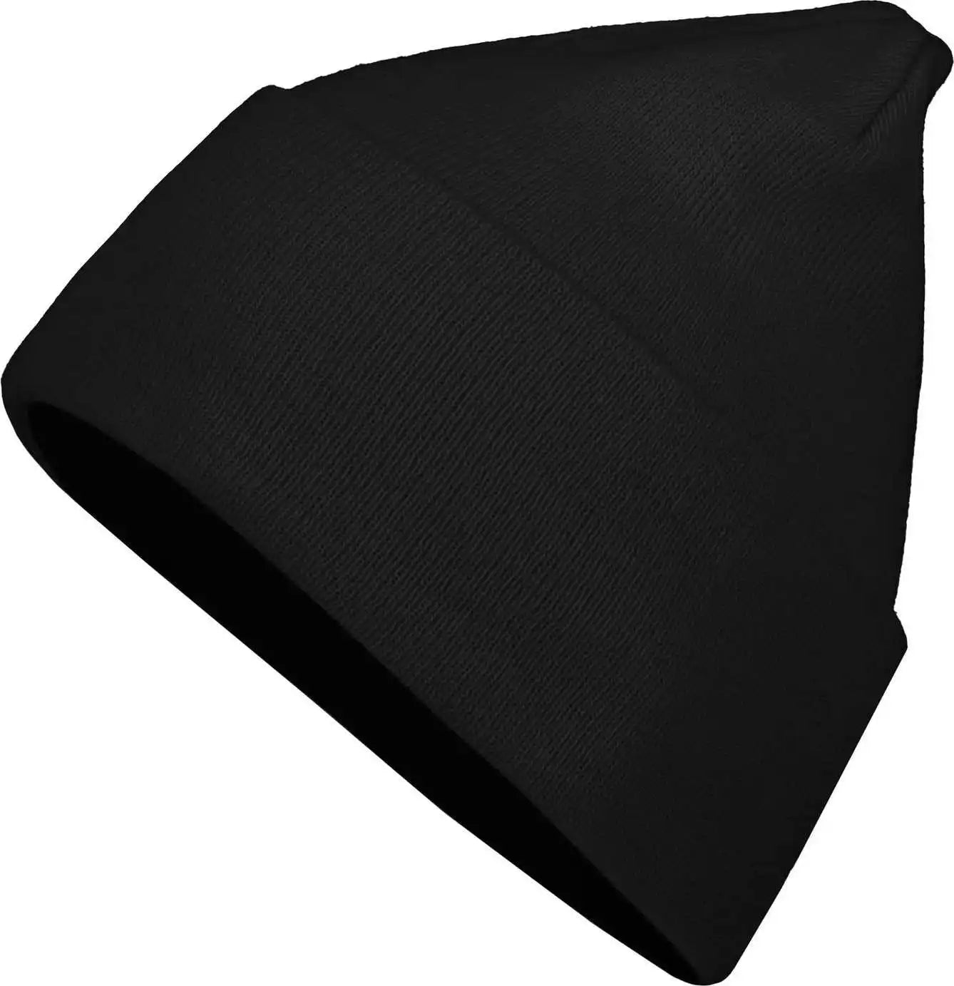 Pacific Headwear P605k Eco Revive Beanie - Black - 7’’ 7 7/8’’