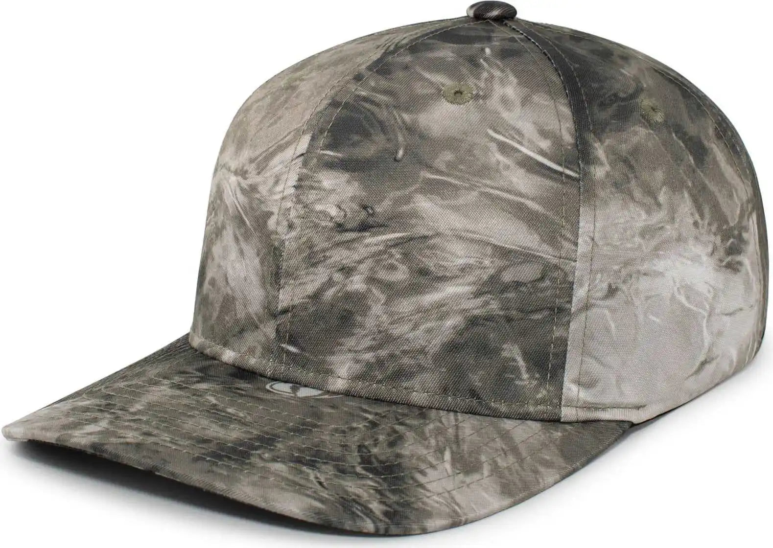 Pacific Headwear P680 Mossy Oak Guide Cap - Mossy Oak Elements Wakeform Gale - 7’’ - 7 7/8’’