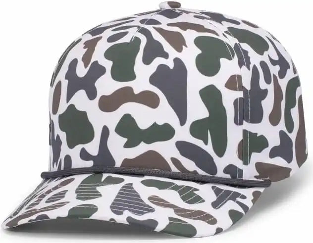 Pacific Headwear P685 Duck Camo 5-panel Trucker Cap - Timberline - 7’’ - 7 7/8’’