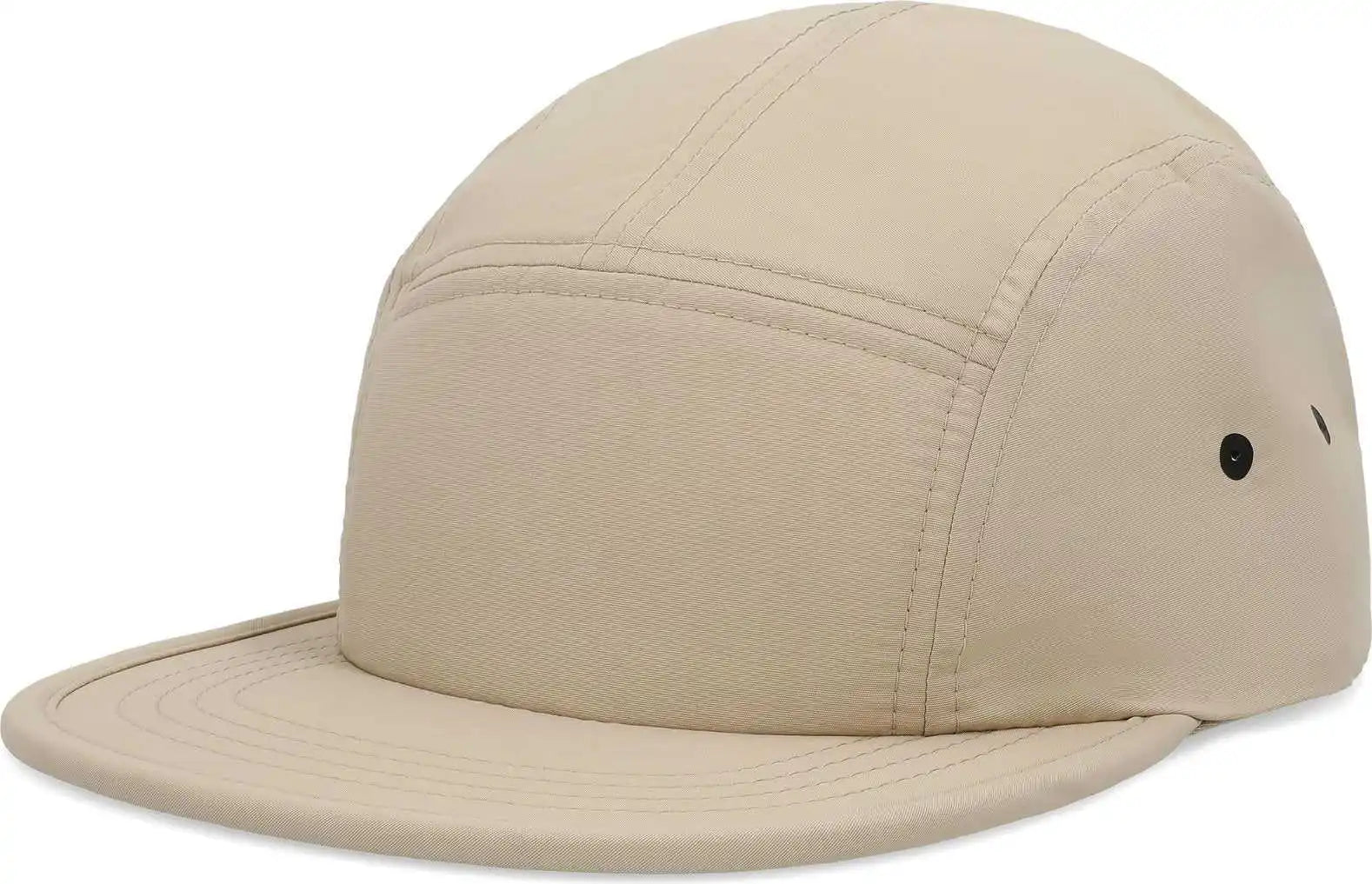 Pacific Headwear P781 Packable Camper Cap - Light Khaki - 7’’ - 7 7/8’’