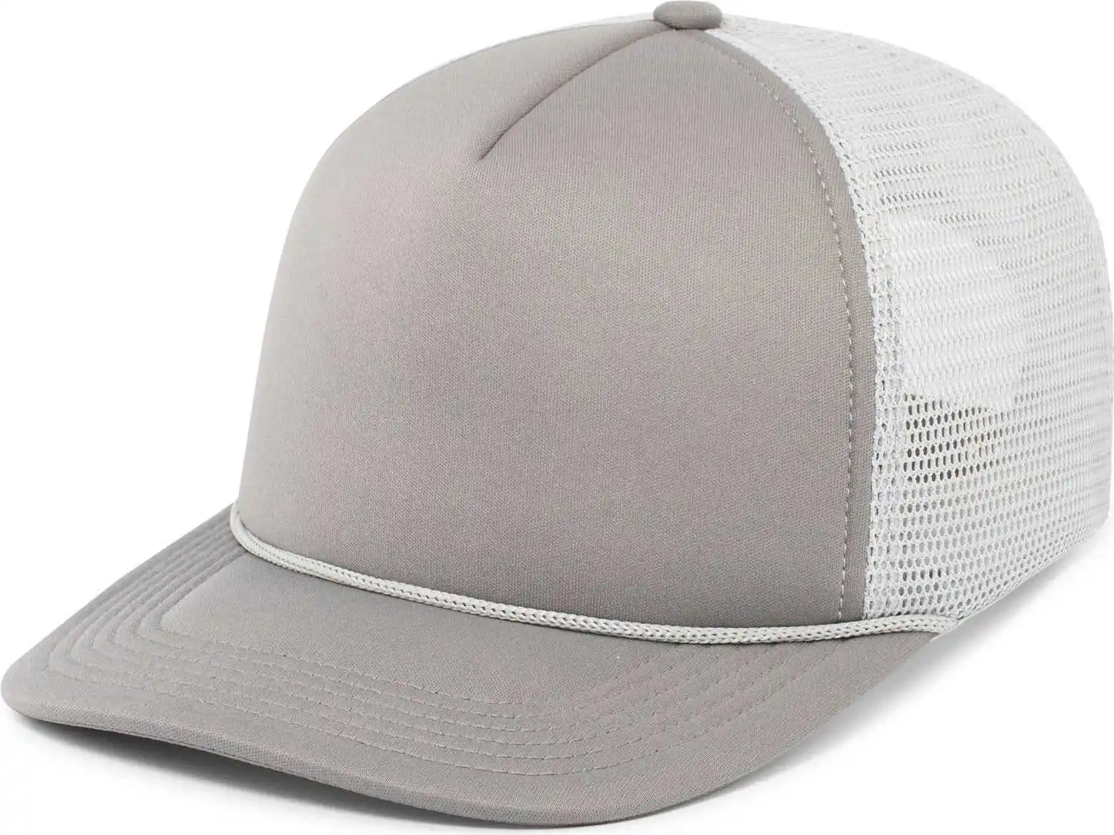 Pacific Headwear P782 Foamie Fresh Trucker Cap - Graphite Silver - Dark Gray Light / 7’’ - 7 7/8’’
