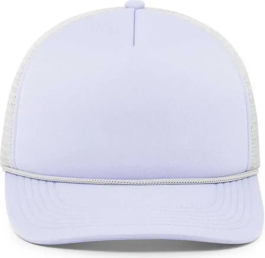 Pacific Headwear P782 Foamie Fresh Trucker Cap - Lavender Silver - Purple Light Gray / 7’’ - 7 7/8’’