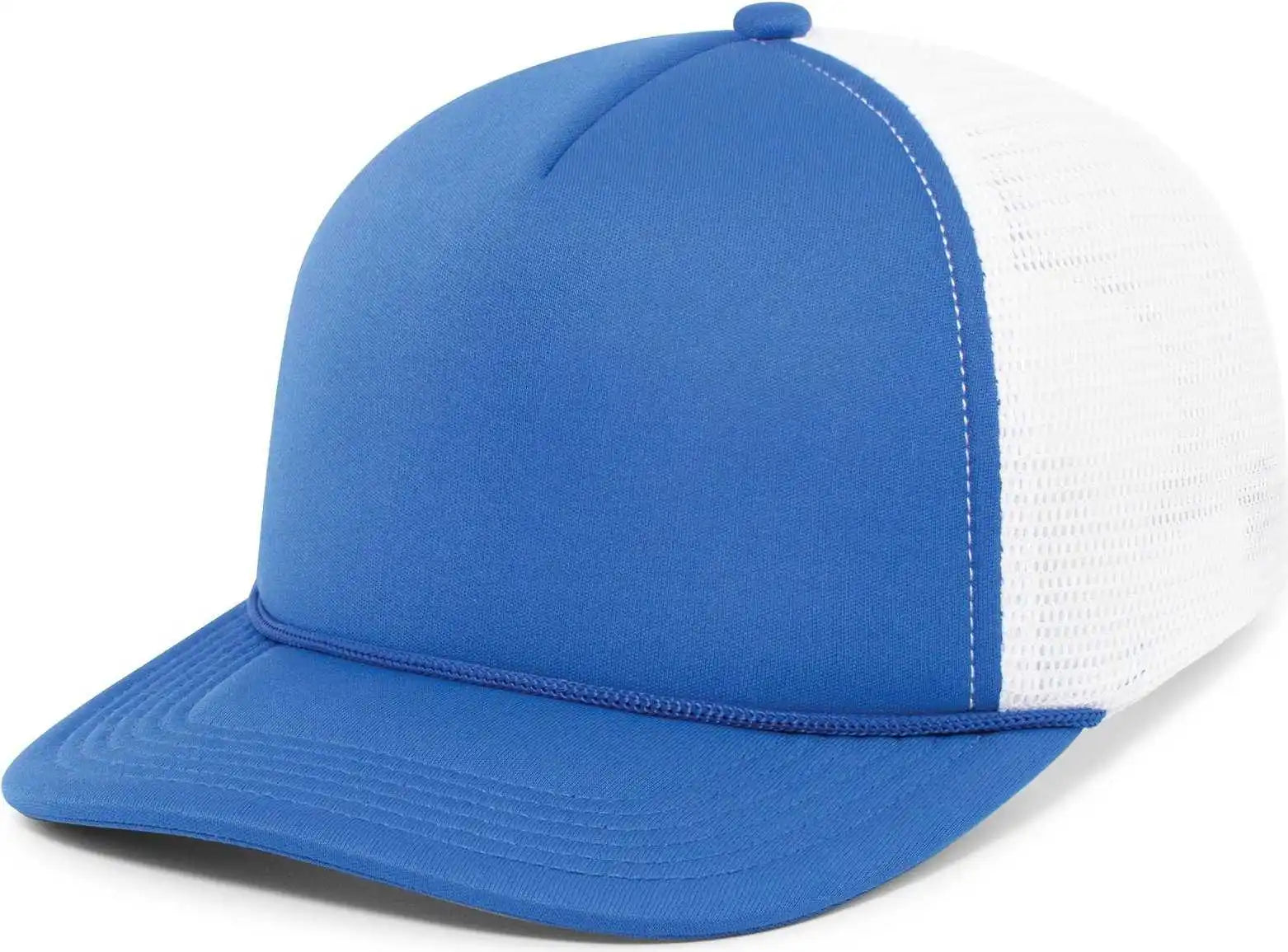 Pacific Headwear P782 Foamie Fresh Trucker Cap - Royal White - 7’’ - 7 7/8’’