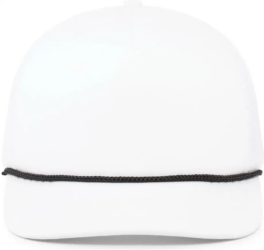Pacific Headwear P782 Foamie Fresh Trucker Cap - White Black - 7’’ - 7 7/8’’