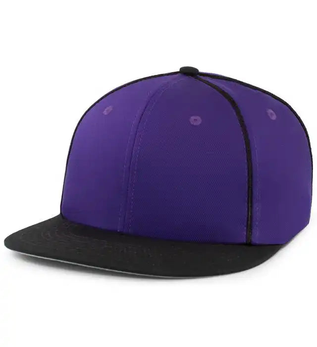 Pacific Headwear P820 Momentum Team Cap - Purple Black - 7’’ 7 7/8’’