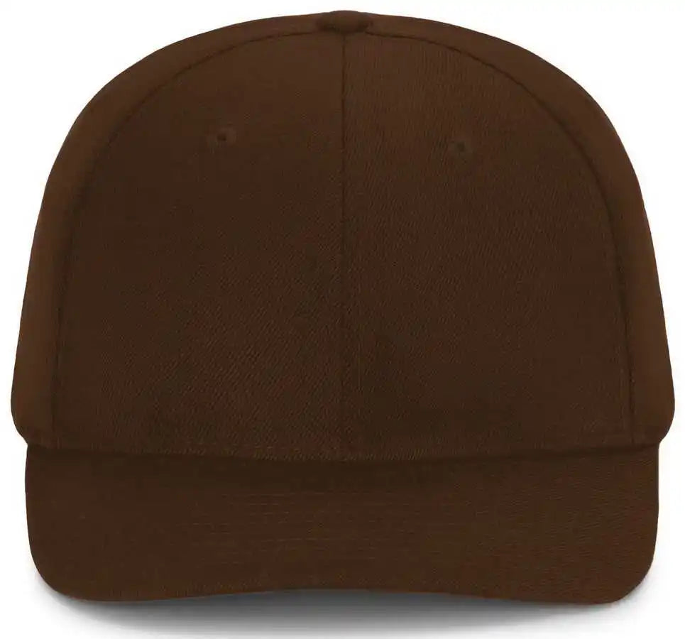 Pacific Headwear P821 Pro Wool Pacflex Cap - Brown - 6 1/2’’ 7’’
