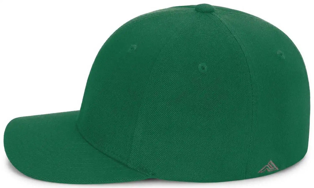 Pacific Headwear P821 Pro Wool Pacflex Cap - Dark Green