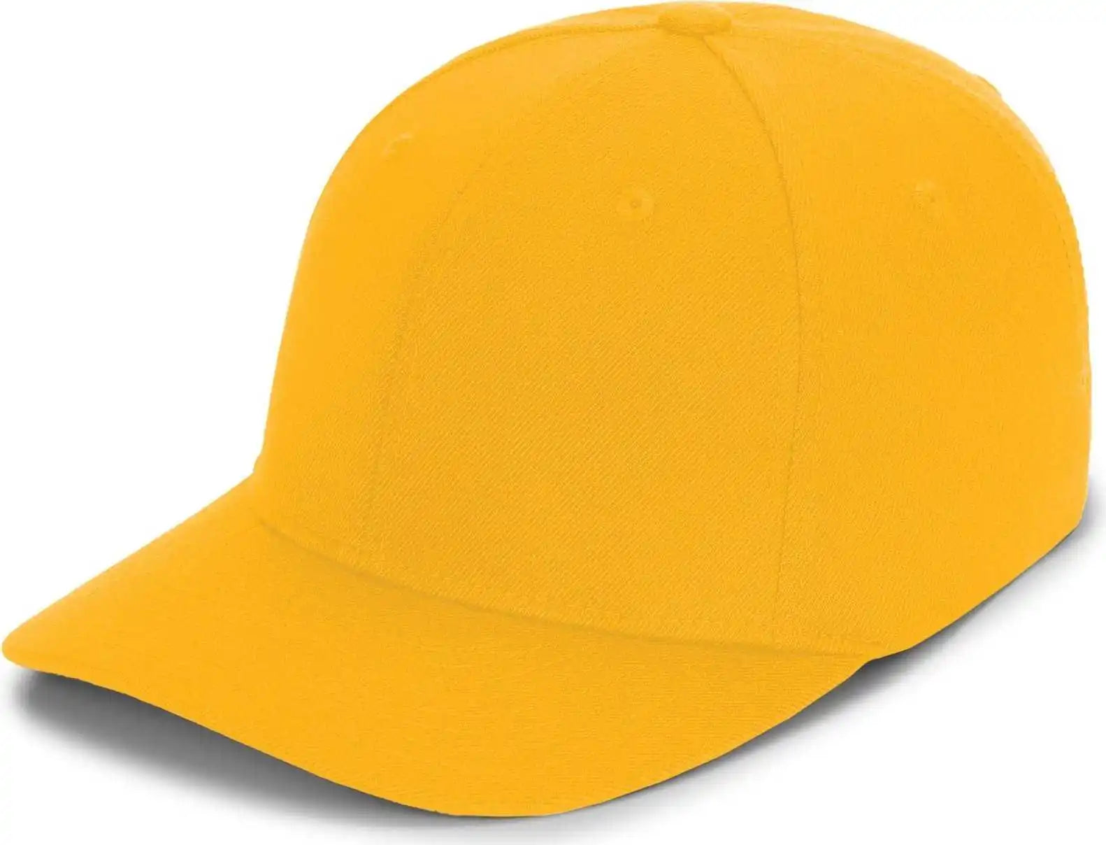 Pacific Headwear P821 Pro Wool Pacflex Cap - Gold - 6 1/2’’ 7’’