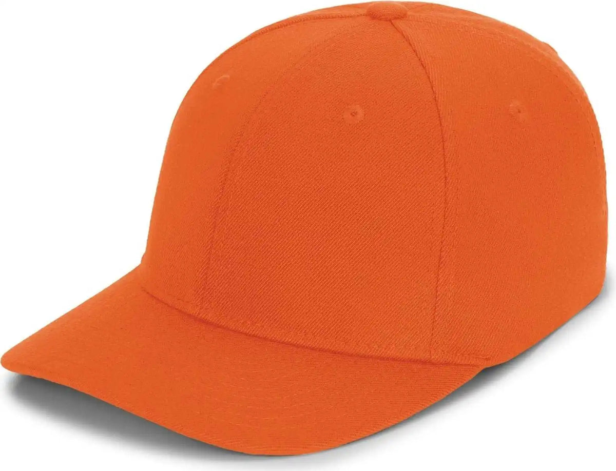 Pacific Headwear P821 Pro Wool Pacflex Cap - Orange - 6 1/2’’ 7’’
