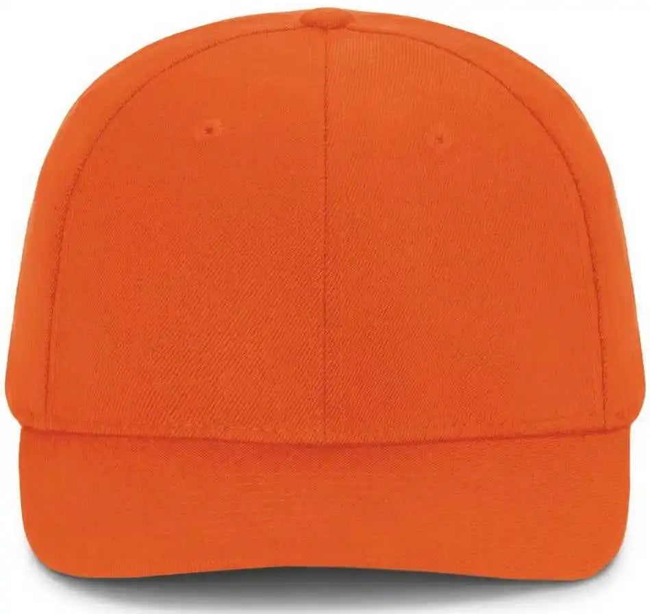 Pacific Headwear P821 Pro Wool Pacflex Cap - Orange - 6 1/2’’ 7’’
