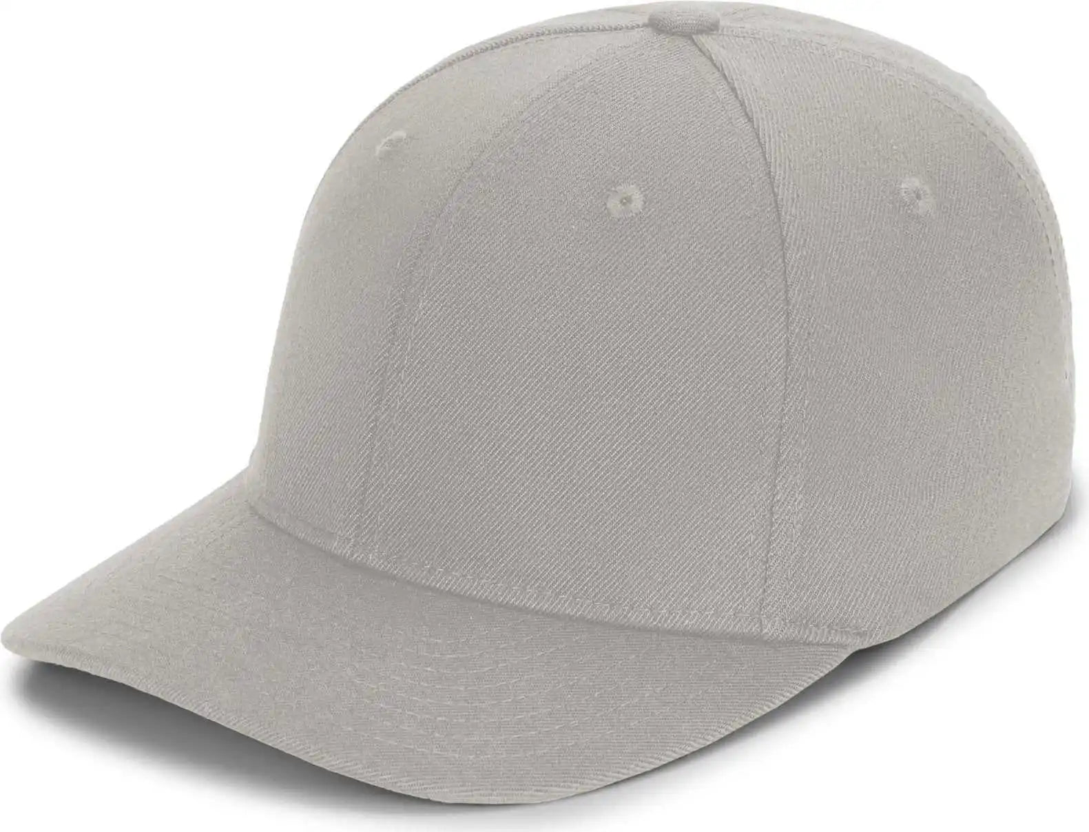 Pacific Headwear P821 Pro Wool Pacflex Cap - Silver - Gray / 6 1/2’’ 7’’