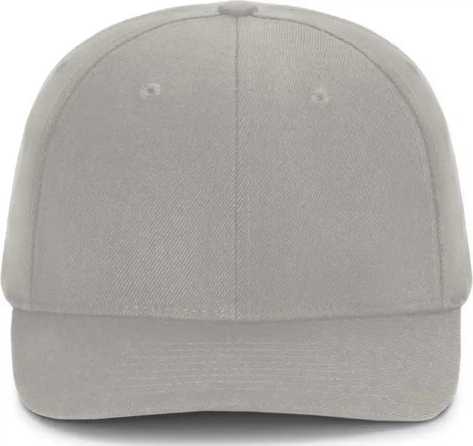Pacific Headwear P821 Pro Wool Pacflex Cap - Silver - Gray / 6 1/2’’ 7’’