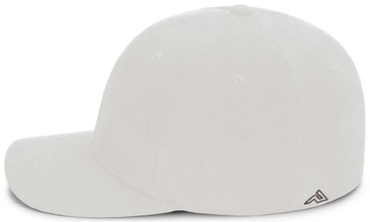 Pacific Headwear P821 Pro Wool Pacflex Cap - White
