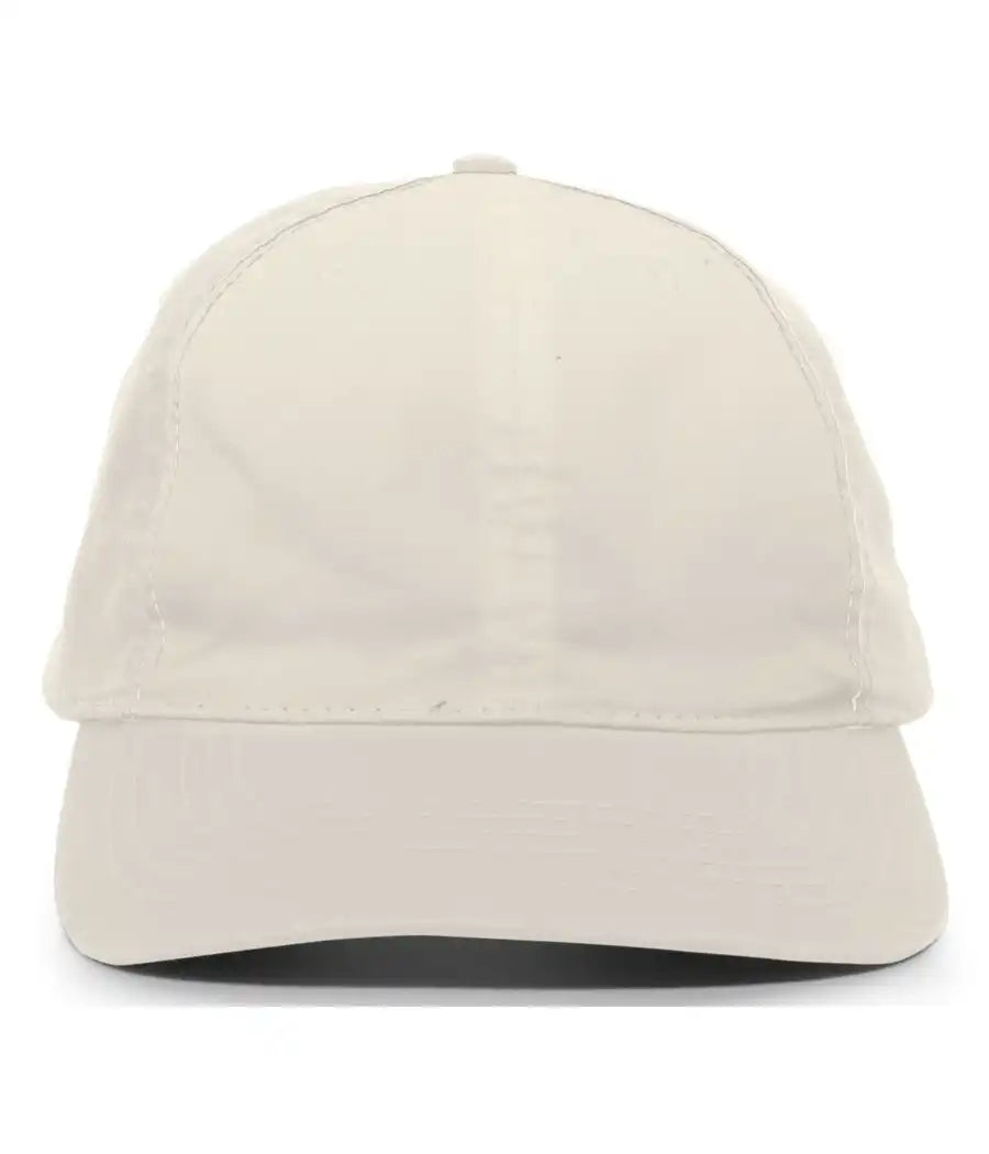 Pacific Headwear V57 Vintage Cotton Buckle Back Cap - Stone - Ivory / 7’’ - 7 7/8’’