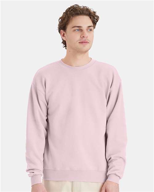 Pale Pink Ecosmart® Crewneck Sweatshirt - P160