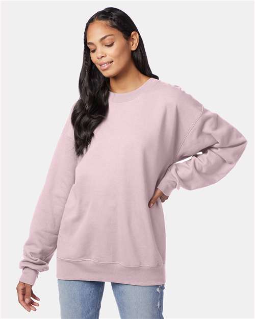 Pale Pink Ultimate Cotton® Crewneck Sweatshirt - F260