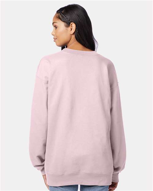 Pale Pink Ultimate Cotton® Crewneck Sweatshirt - F260