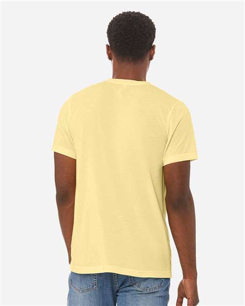 Pale Yellow Triblend Triblend Tee - 3413