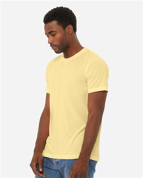 Pale Yellow Triblend Triblend Tee - 3413