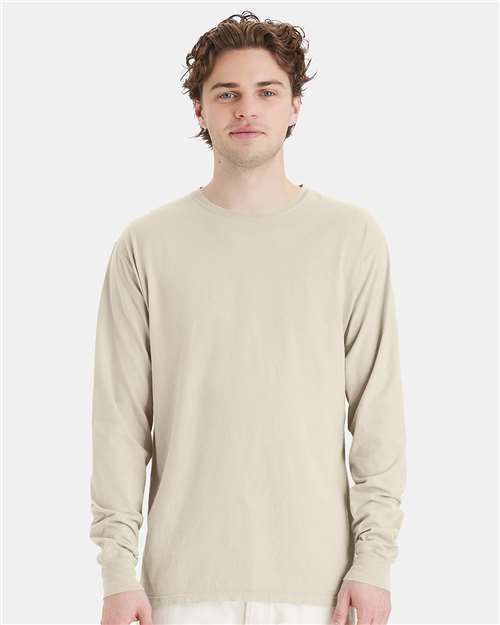 Parchment Garment-Dyed Long Sleeve T-Shirt - GDH200