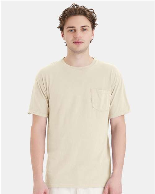 Parchment Garment-Dyed Pocket T-Shirt - GDH150