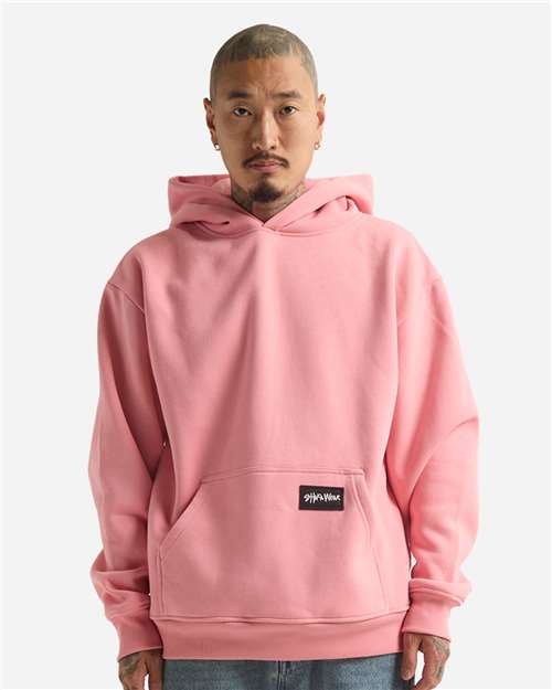 Pastel Pink Essential Super Heavyweight Hooded Sweatshirt - SHEHP