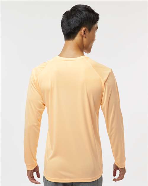 Peach Long Islander Performance Long Sleeve T-Shirt - 210