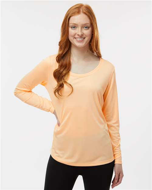 Peach Women's Long Islander Performance Long Sleeve T-Shirt - 214