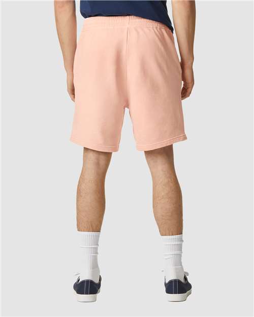 Peachy Garment-Dyed Lightweight Fleece Sweat Shorts - 1468