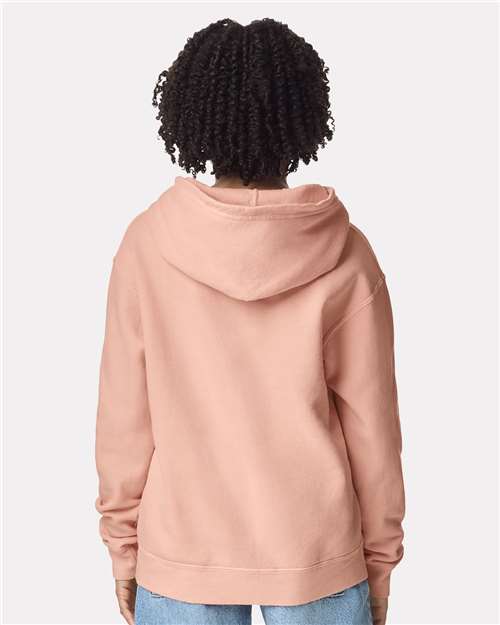 Peachy Garment-Dyed Youth Lightweight Fleece Hooded Sweatshirt - 1467Y